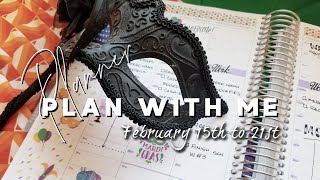 Plan with me: February 15th to 21st