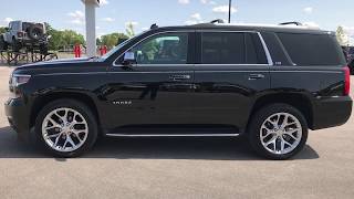 USED 2015 CHEVROLET TAHOE LTZ QUADS THIRD 22 INCH RIMS WALK AROUND REVIEW SOLD! 9150
