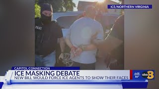 Kaine, Warner introduce bill to bar ICE agents from wearing masks