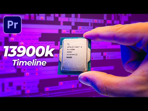 What Can 24-Cores Achieve? | Intel i9 13900k Timeline Performance in Adobe Premiere Pro