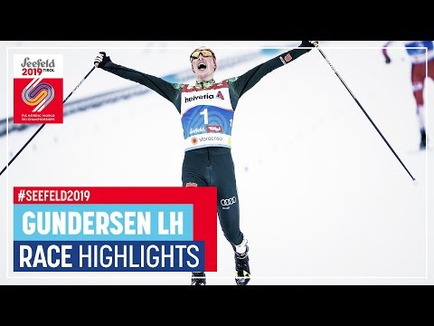 Race Highlights | King Eric Frenzel | Gundersen LH | Seefeld | FIS Nordic World Ski Championships