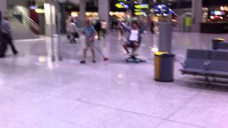 Urban Sports Airport Curling. FAIL fail
