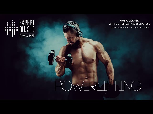 Music for gym training - playlist "Powerlifting" (100 - 160 BPM)