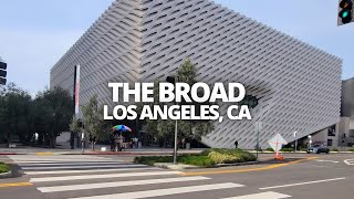 Exploring The Broad Museum in Los Angeles, California USA Walking Tour #thebroad #losangeles #museum