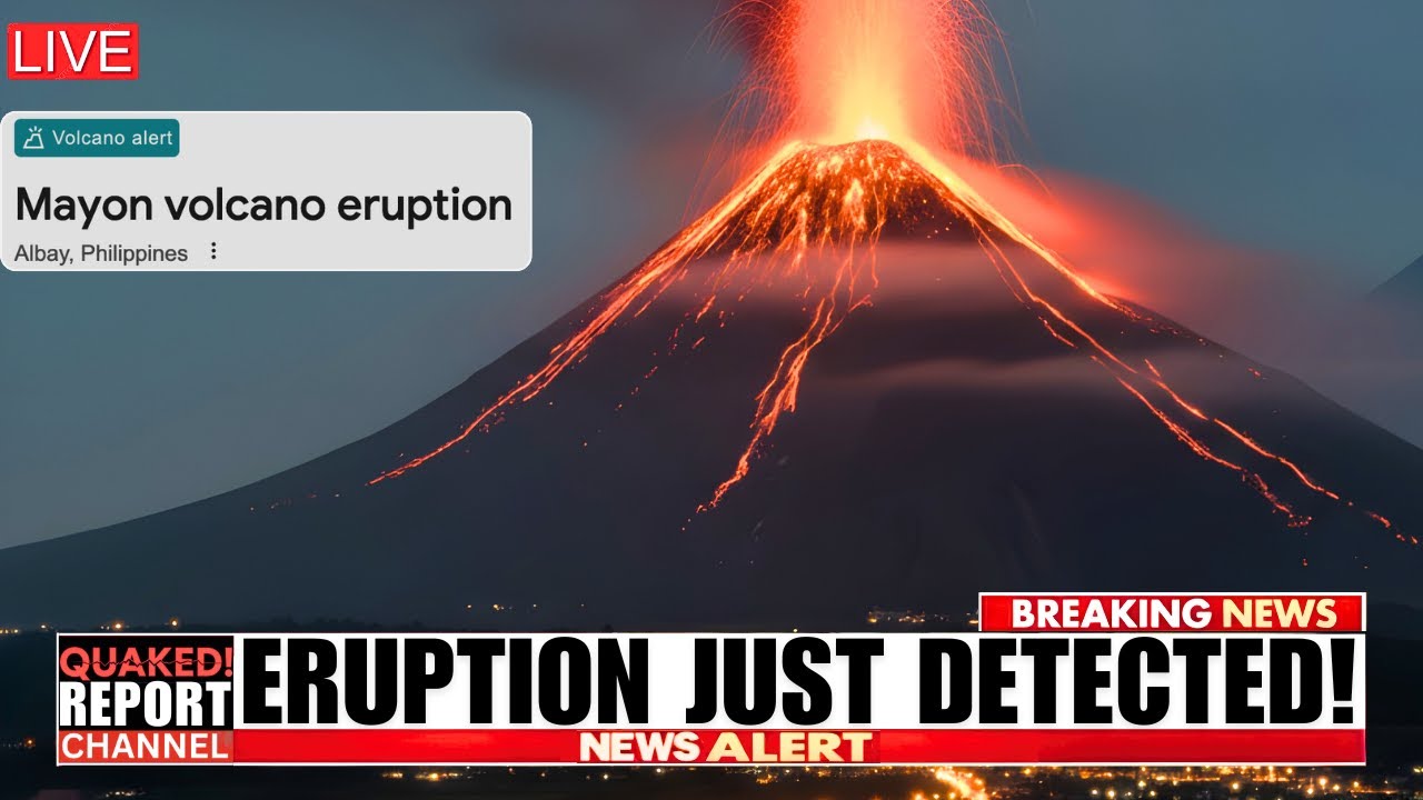 ALERT: MAYON VOLCANO ACTIVITY CONFIRMED - Situation Developing!