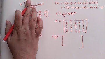 Find Inverse of a 3×3 Matrix - A Shortcut which is sure to get the correct answer in secs!!
