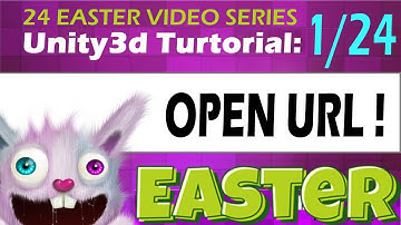 Unity 3D Turtorial Open Url