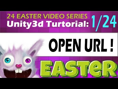 Unity 3D Turtorial Open Url