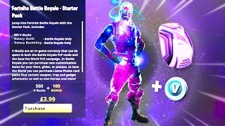 How To Download Galaxy Starter Pack For Free How To Get New Free Galaxy Skin Fortnite Pack