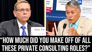 CAUGHT: Trump's VA official CAN'T answer a SIMPLE yes or no question UNDER OATH