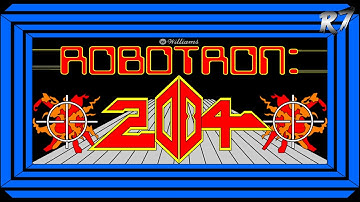 Robotron: 2084 | 1982 | Arcade | Gameplay | HD 720p 60FPS