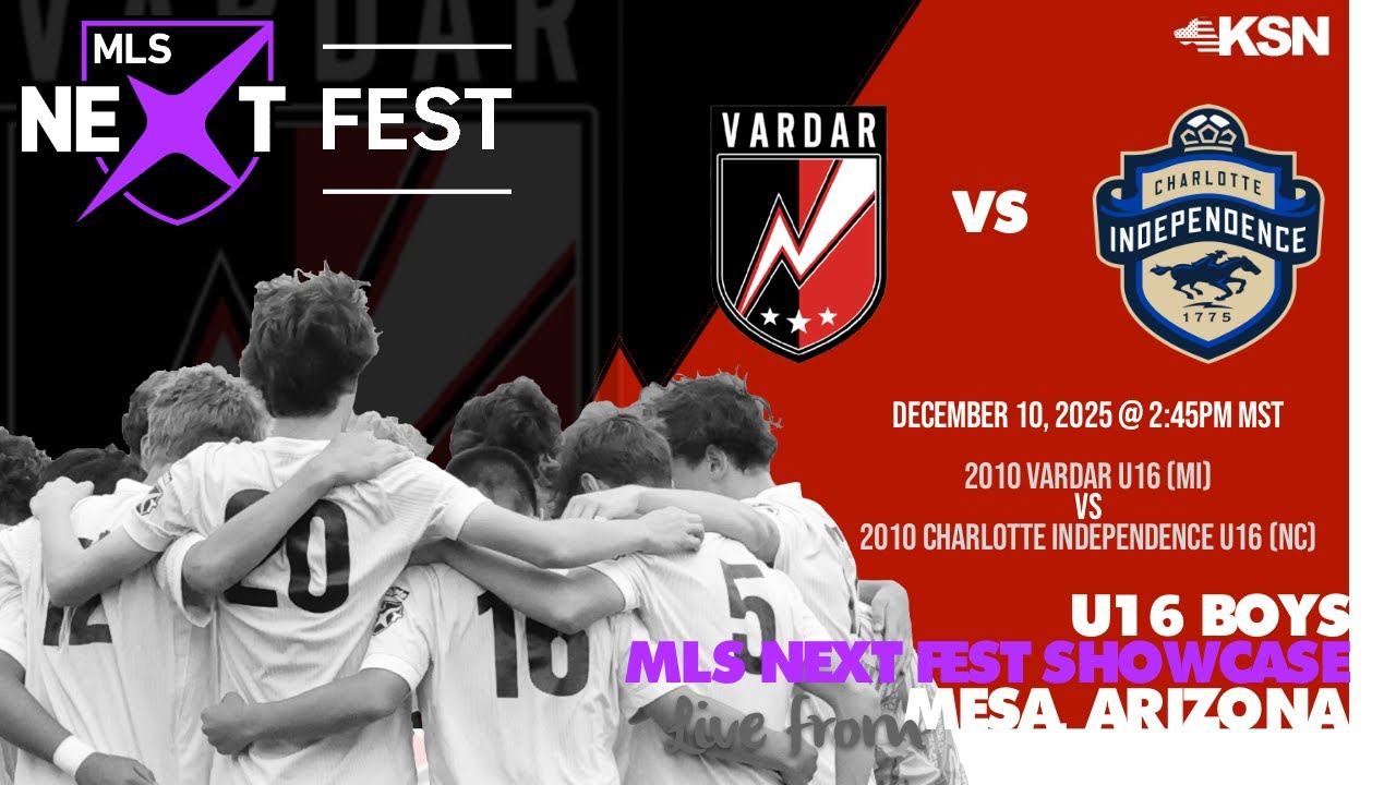 2010 Vardar (MI) vs 2010 Charlotte Independence (NC) - MLS Next Fest