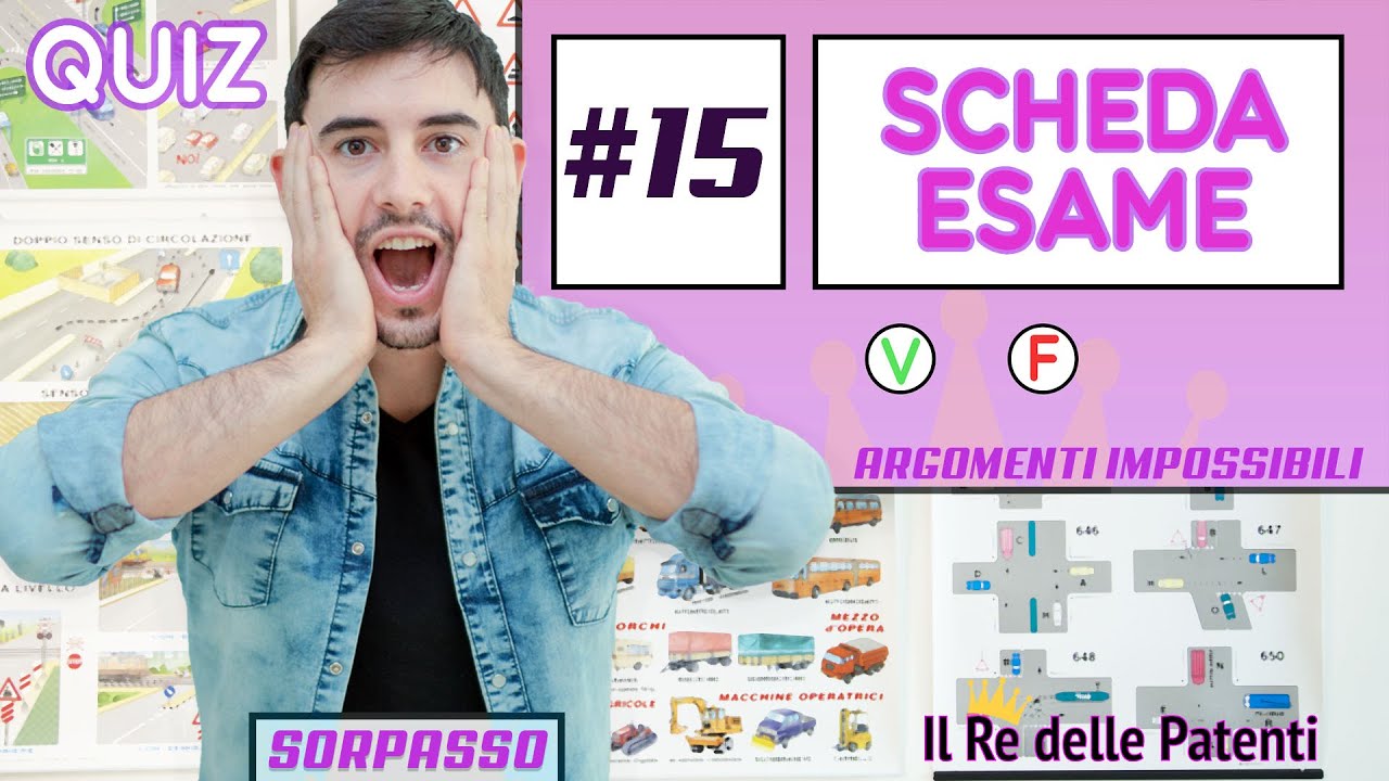 SCHEDA ESAME #15 - IMPOSSIBILE - SORPASSO