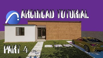 Tutorial Archicad: House design part 4-Morph(s) and Railing