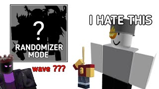 If They Add Randomizer Mode In Nutshell - Tower Defense Simulator Roblox Memes