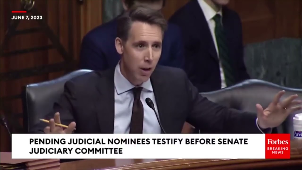 Senator Josh Hawley Takes on the Left Compilation
