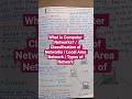 What is Computer Networks? l Classification of Networks l Local Area Network l Types of Network