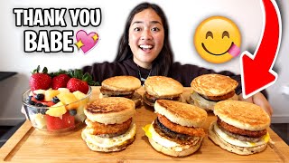 Making My Girlfriend Breakfast, Lunch & Dinner | Easiest Recipes Ever !!