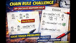 AP Calculus Chain Rule Challenge | Midterm Help for Hard Questions