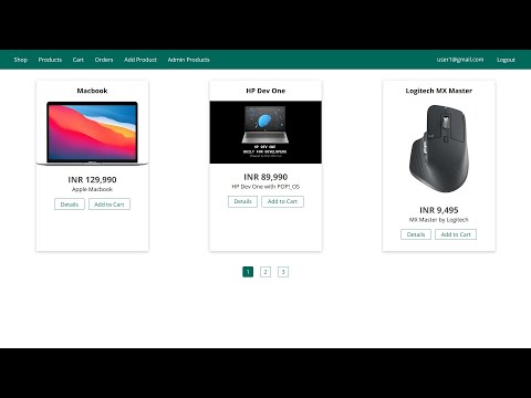 An ecommerce website made using EJS templating engine, NodeJS and ExpressJS