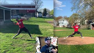 Pushing Ball into Release + Trail Leg Hip Flexion - Pitching Mechanics Breakdown | ROBBY ROWLAND