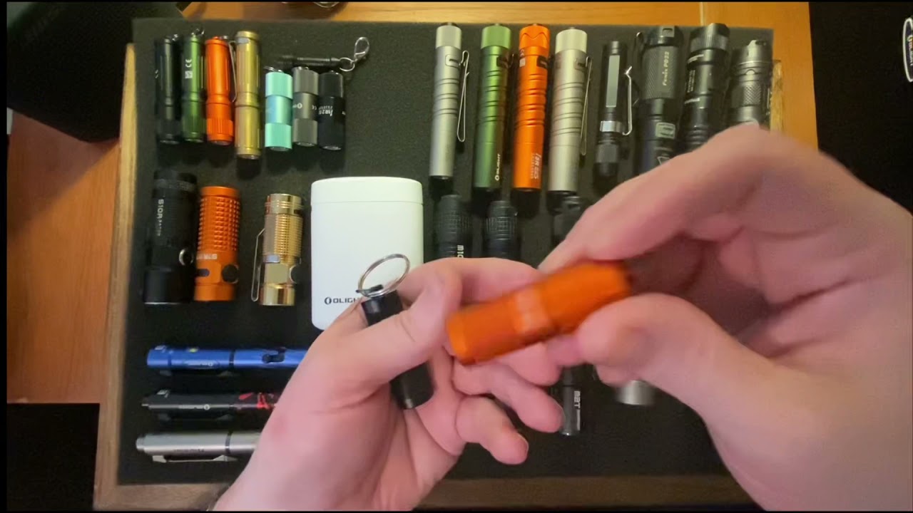 My EDC Flashlight Collection at the End of 2021
