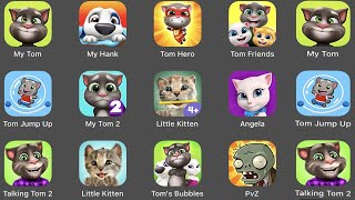 My Talking Tom,My Hank,Tom Hero,Tom Friends,Tom Jump Up,My Talking Tom 2,Little Kitten,Angela,PvZ, screenshot 1