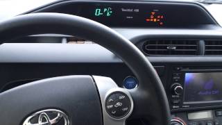 Turn Toyota Prius Traction Control Temporarily OFF (for safer winter driving)