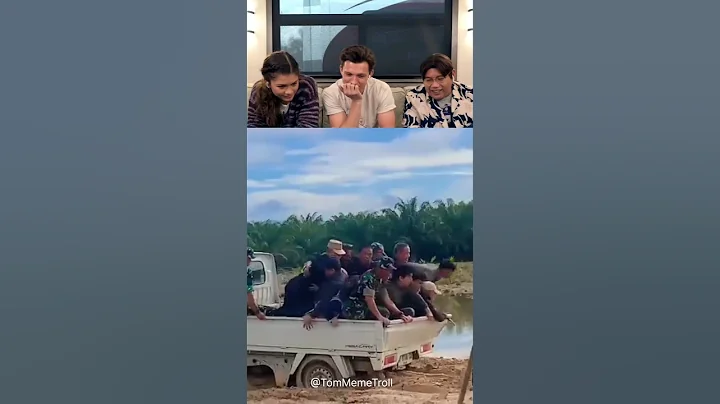 Funny Viral video reaction from Tom Holland part 47 #funny #trolledit #tomholland #meme