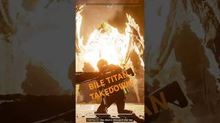 Bile Titan Dramatic Death Flop #helldivers2 #terminids #forsuperearth #highflyer15 #biletitan