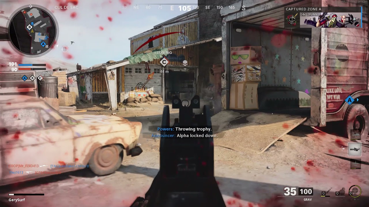 Black Ops CW Nueva AR Grav 58 Kills Record de Puerto Rico