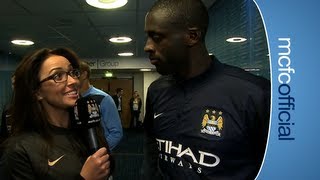 TOURE ON NEWCASTLE Natalie Pike interviews Yaya Toure