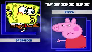 Spongebob Squarepants Versus Peppa Pig