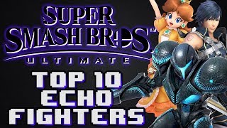 Top 10 Echo Fighters For Super Smash Bros. Ultimate!