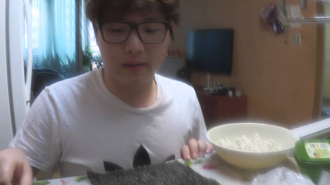 양덕요리실험실! 삼겹살 김밥 만들기 미소편[양띵TV미소]