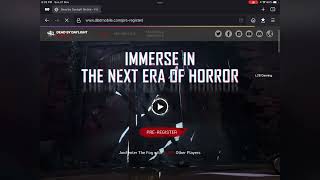 How to pre-register Deadbydaylight mobile for new update in tamil #dbdmobile #dbdmobilenewupdate screenshot 4