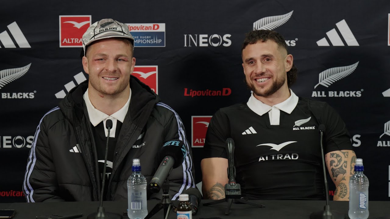 Sam Cane and TJ Perenara speak after final home Test | Press Conference (Wellington)