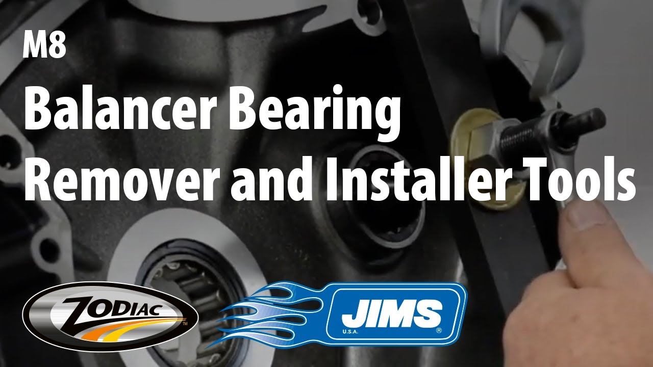 JIMS M8 Balancer Bearing Remover and Installer Tools YouTube