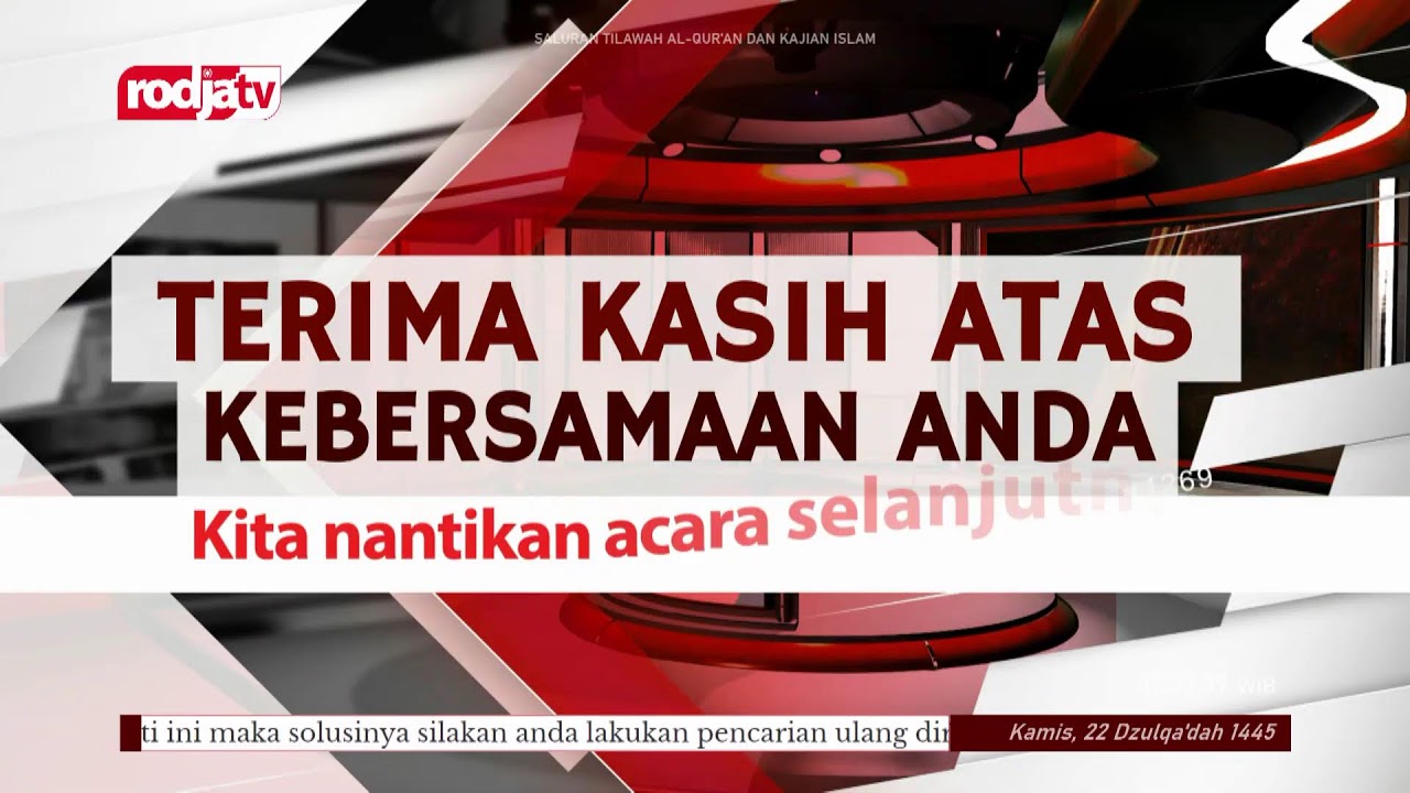 ⁣[LIVE]Ustadz Dr. Erwandi Tarmizi, M.A. | Syarah 'Umdatul Fiqih