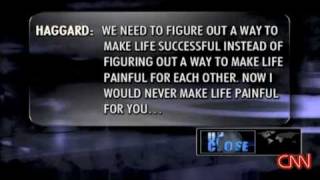 Christian leader Ted Haggard sex scandal