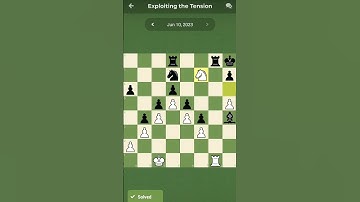 June 10th 2023 chess.com daily puzzle #shorts #chess #chesspuzzle