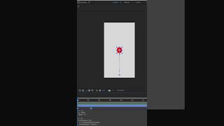 How to Add Bounce Effect in After Effects | Easy Motion Graphics Tutorial #shorts