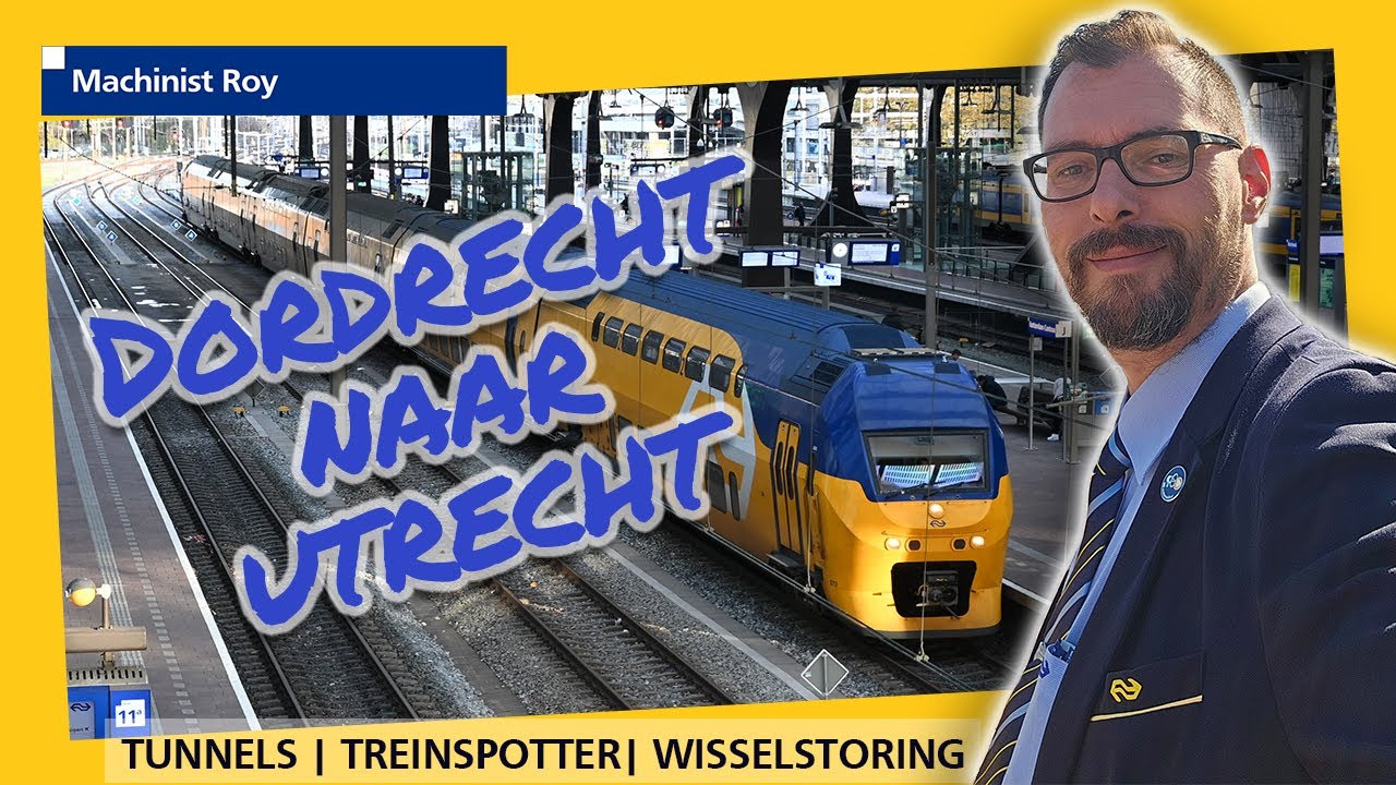Cabview | NS | VIRM | Intercity | Dordrecht - Utrecht CS | Spoortunnel | Wisselstoring | Spotter