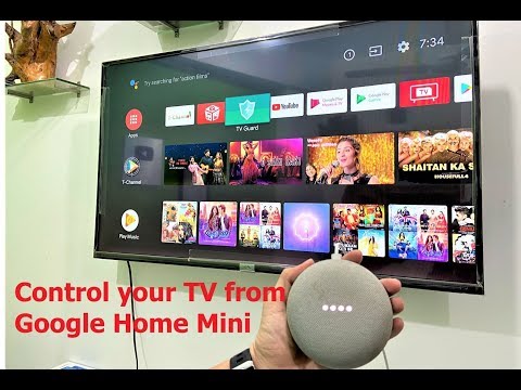 Google home hotsell control tv