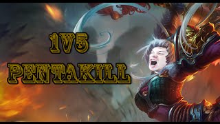 Stream highlight: 1v5 Riven Penta Kill