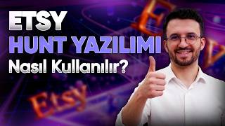 Etsy Hunt yazılımı nasıl kullanılır?