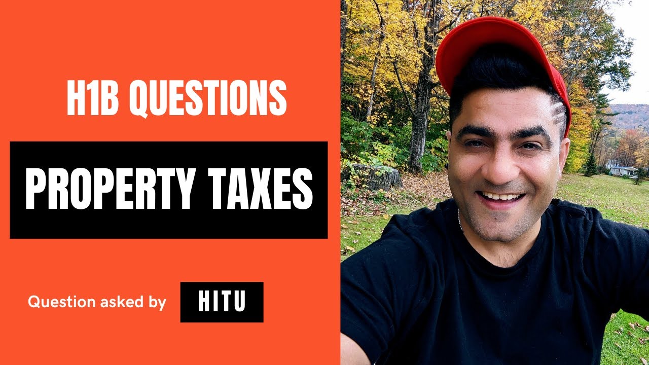 Property Taxes on H1b Visa (How much are property taxes in America