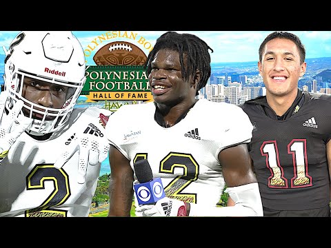Travis Hunter & Jaishawn Barham lead Team Makai vs Team Mauka | Polynesian Bowl 2022 | All Star Game