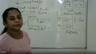 Multiple Reactors Lecture 24  Summary of the formulas and Problems 1,2 and 3