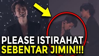 Terlihat Hampir Pingsan Saat Tampil, Jimin Buat Para Fans khawatir?!